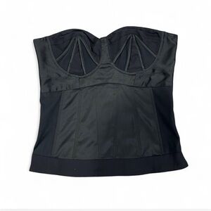 Topshop Black Corset top